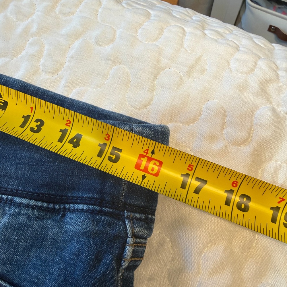 Women 12 Short Rockstar Jeggings Elastic Waist Skinny VERSATILE EVERYDAY COMFY - Picture 5 of 10